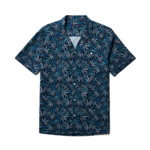 Load image into Gallery viewer, Stone Rose Ss Resort Shirt (Blue Leaves)