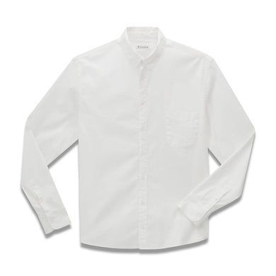 Easy Mondays Poplin Ls Shirt | White