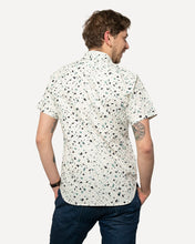 Load image into Gallery viewer, 18 WAITS | SS Dylan Shirt | Teal Terrazzo