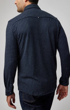 Load image into Gallery viewer, Stone Rose Ls Knit | Grey Houndstooth Check