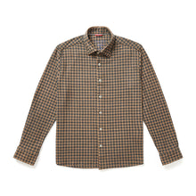 Load image into Gallery viewer, Stone Rose Ls Knit | Gingham Brushed Jersey Fleece