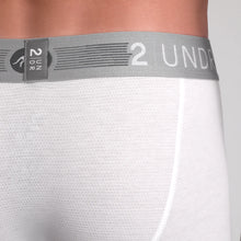 Load image into Gallery viewer, 2 UNDR Flow Shift Perforation Boxer Brief | White