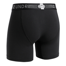 Load image into Gallery viewer, 2 UNDR Flow Shift Perforation Boxer Brief | Black