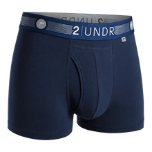 Load image into Gallery viewer, 2 UNDR Flow Shift Perforation Trunk | Navy