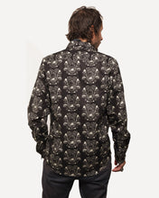 Load image into Gallery viewer, 18 Waits LS Dylan Shirt | Night Skulls
