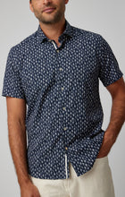 Load image into Gallery viewer, Stone Rose Ss Shirt (Navy Sailboats)