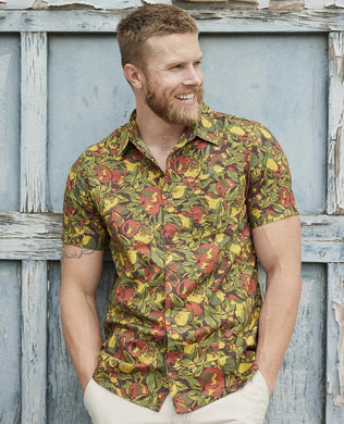 Toad & Co Fletch Ss Shirt | Chive Fruit