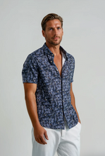 Load image into Gallery viewer, STONE ROSE | NOVA  | DARK DENIM FLIGHT AND FLORA