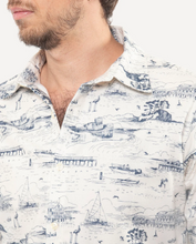 Load image into Gallery viewer, 18 Waits | LS Dylan Shirt Flannel| Seaside Dusk