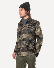 Load image into Gallery viewer, 18 Waits | LS Dylan Shirt| Olive Patchwork