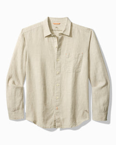 Tommy Bahama Sea Glass Breezer Linen Shirt | Natural