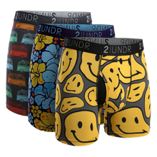 Load image into Gallery viewer, 2 UNDR Printed Swing Shift Brief 3PK