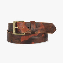 Load image into Gallery viewer, Brave Benno Camo Leather Belt