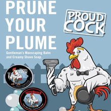 Load image into Gallery viewer, Proud Cock Creamy Shave Soap 8oz