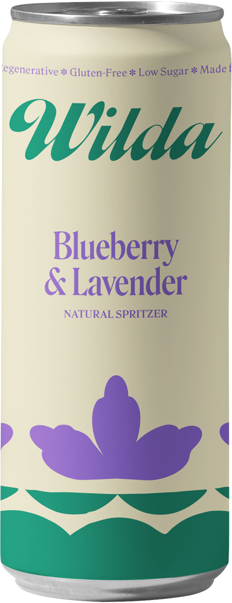 Wilda Blueberry & Lavender Natural Spritzer