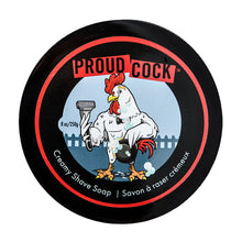 Load image into Gallery viewer, Proud Cock Creamy Shave Soap 8oz