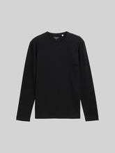 Load image into Gallery viewer, Tom Tailor | Slim fit long sleeve shirt with logo | Jet Black