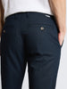 Tom Tailor | Chino trousers with linen blend | Captain Blue