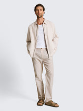 Load image into Gallery viewer, Tom Tailor | REGULAR chino trousers with linen blend | White