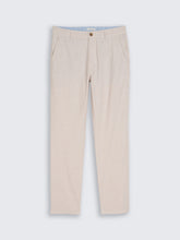 Load image into Gallery viewer, Tom Tailor | REGULAR chino trousers with linen blend | White