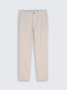 Tom Tailor | REGULAR chino trousers with linen blend | White