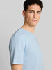 Tom Tailor |T-shirt with Waffle Texture | Sky Captain Blue