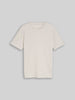 Tom Tailor |T-shirt with Waffle Texture | Clouds Grey