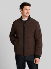 Load image into Gallery viewer, Bomber jacket made from water-repellent fabric | Tom Tailor |  Java Dark Brown