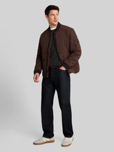 Load image into Gallery viewer, Bomber jacket made from water-repellent fabric | Tom Tailor |  Java Dark Brown