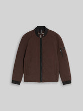 Load image into Gallery viewer, Bomber jacket made from water-repellent fabric | Tom Tailor |  Java Dark Brown