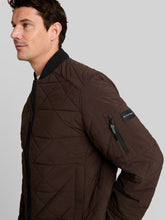 Load image into Gallery viewer, Bomber jacket made from water-repellent fabric | Tom Tailor |  Java Dark Brown