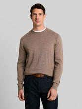 Load image into Gallery viewer, Tom Tailor |Knitted jumper with silk blend |Driftwood taupe