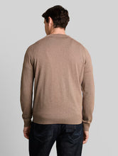 Load image into Gallery viewer, Tom Tailor |Knitted jumper with silk blend |Driftwood taupe