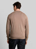 Tom Tailor |Knitted jumper with silk blend |Driftwood taupe
