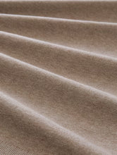 Load image into Gallery viewer, Tom Tailor |Knitted jumper with silk blend |Driftwood taupe