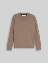 Load image into Gallery viewer, Tom Tailor |Knitted jumper with silk blend |Driftwood taupe