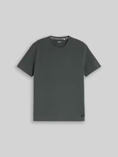Load image into Gallery viewer, Tom Tailor | Stretch piqué T-shirt | Darkest Olive