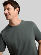 Load image into Gallery viewer, Tom Tailor | Stretch piqué T-shirt | Darkest Olive