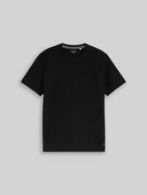 Load image into Gallery viewer, Tom Tailor | Stretch piqué T-shirt | Black