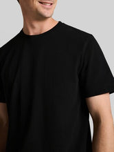 Load image into Gallery viewer, Tom Tailor | Stretch piqué T-shirt | Black