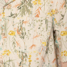 Load image into Gallery viewer, Naked &amp; Famous | Aloha Shirt | Flowers Painting | Natural