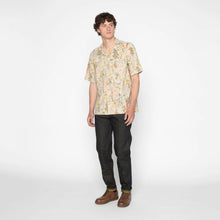 Load image into Gallery viewer, Naked &amp; Famous | Aloha Shirt | Flowers Painting | Natural