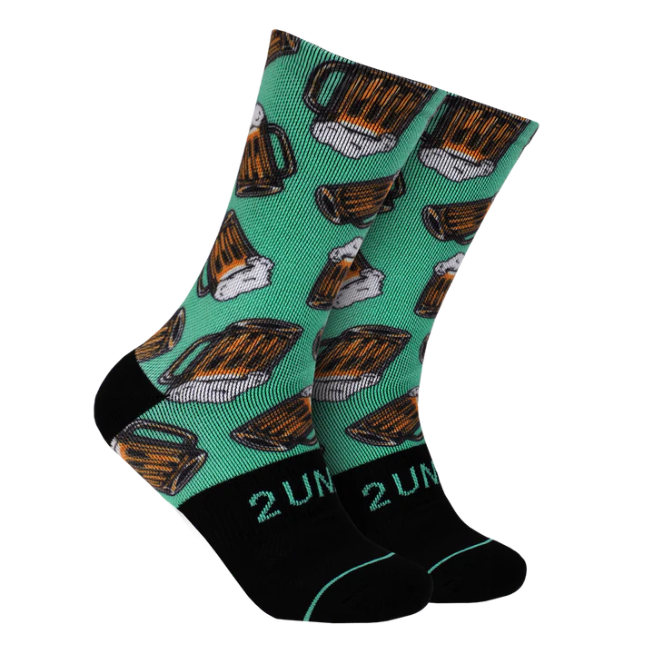 2 UNDR | FLEX CREW SOCK | BEER BREAK