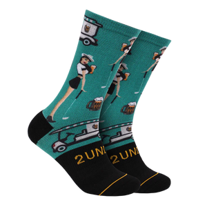 2 UNDR | FLEX CREW SOCK | CART GIRL