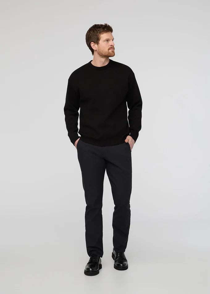 DU/ER | NuStretch | Relaxed Taper Trouser | Black