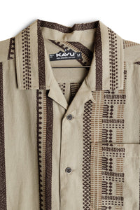 KAVU Castaway Ss Shirt | Drift Dobby