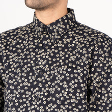 Load image into Gallery viewer, Naked &amp; Famous Ls Easy Shirt | Kimono Flowers | Indigo