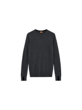 Load image into Gallery viewer, MOS MOSH Gallery. Adam Soft Knit | Charcoal Melange