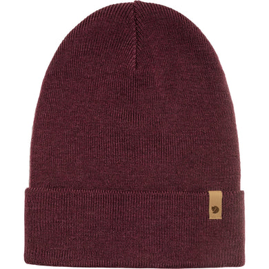 FjällRäven Classic Knit Hat | Dark Garnet