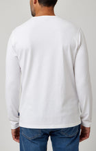 Load image into Gallery viewer, Stone Rose Slub Pique Ls Henley | White